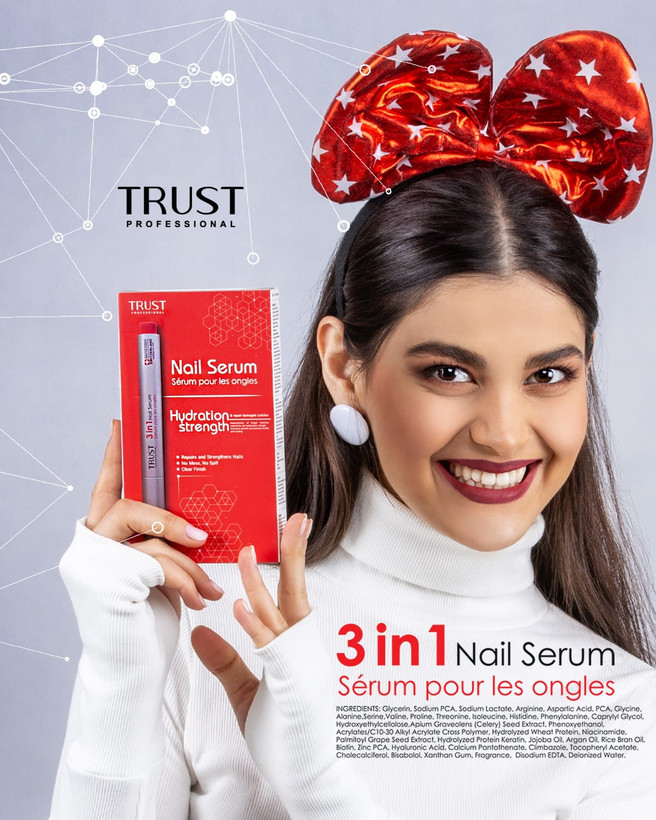 سرم ترمیم و تقویت ناخن تراست. 🇨🇭
