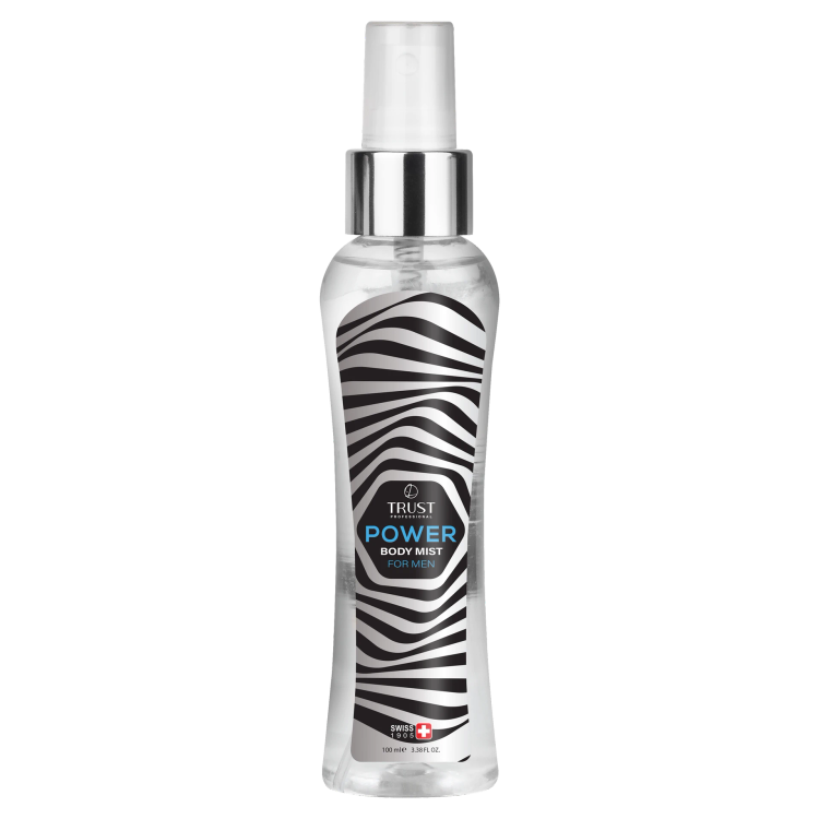 بادی میست مردانه تراست مدل Power با حجم 100 میل 🇨🇭👨🏻