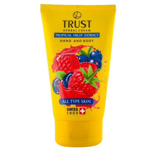 کرم دست و بدن میوههای استوایی تراست 🇨🇭😍