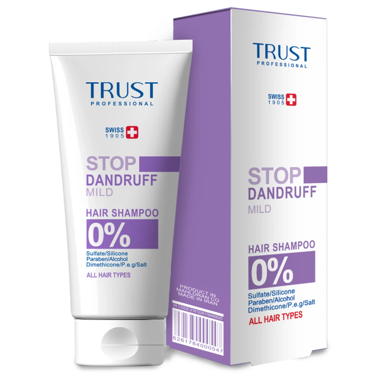 شامپو تخصصی ضد شوره ملایم (خشک و نرمال) تراست