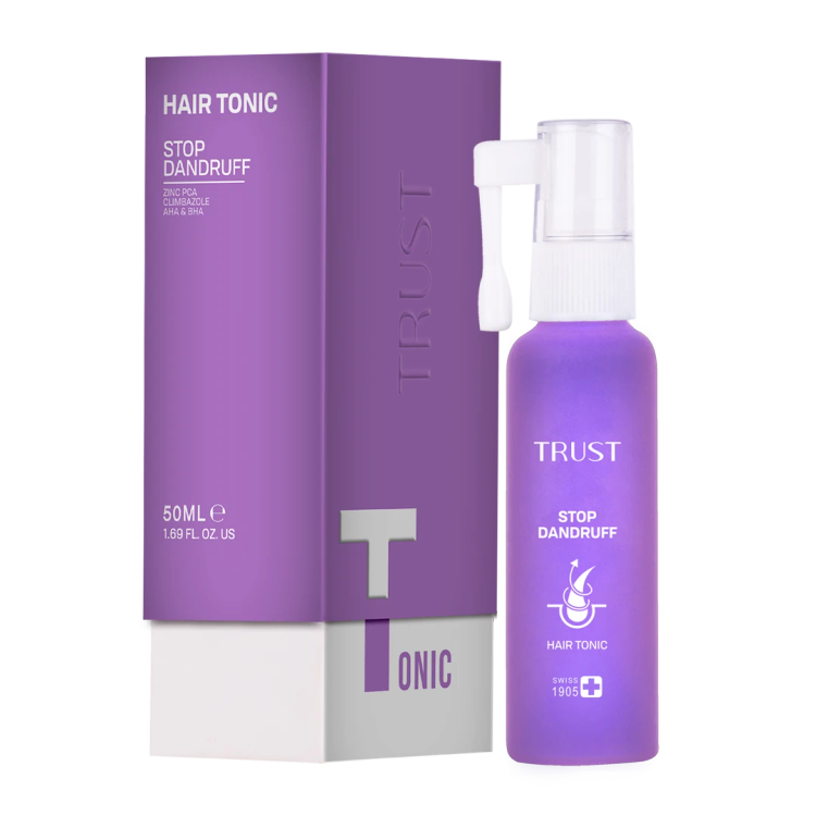 تونیک ضد شوره و کنترل کننده چربی مو تراست😍🇨🇭