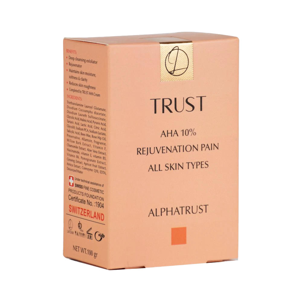 پن لایه‌بردار آلفاتراست حاوی 10% AHA تراست😍🇨🇭